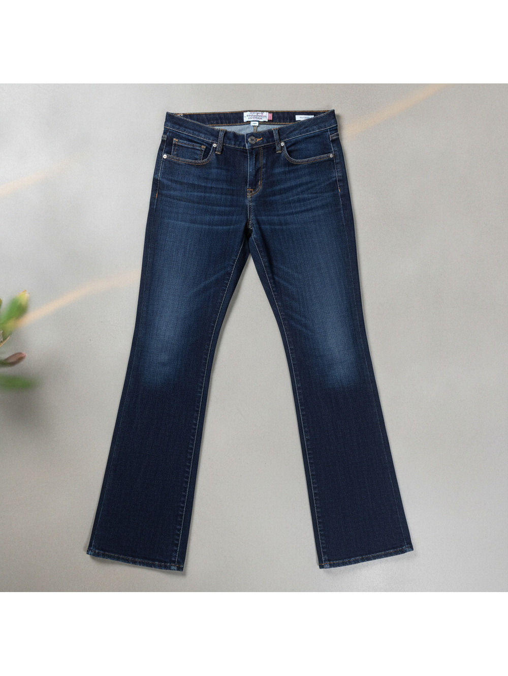Lucky Brand Lolita Bootcut Jeans White Oak Denim 28/6